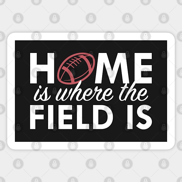 Home Is Where The Field Is Sticker by VectorPlanet